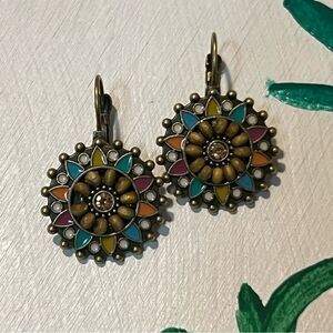 Bohemian Dangle rustic earrings NEW